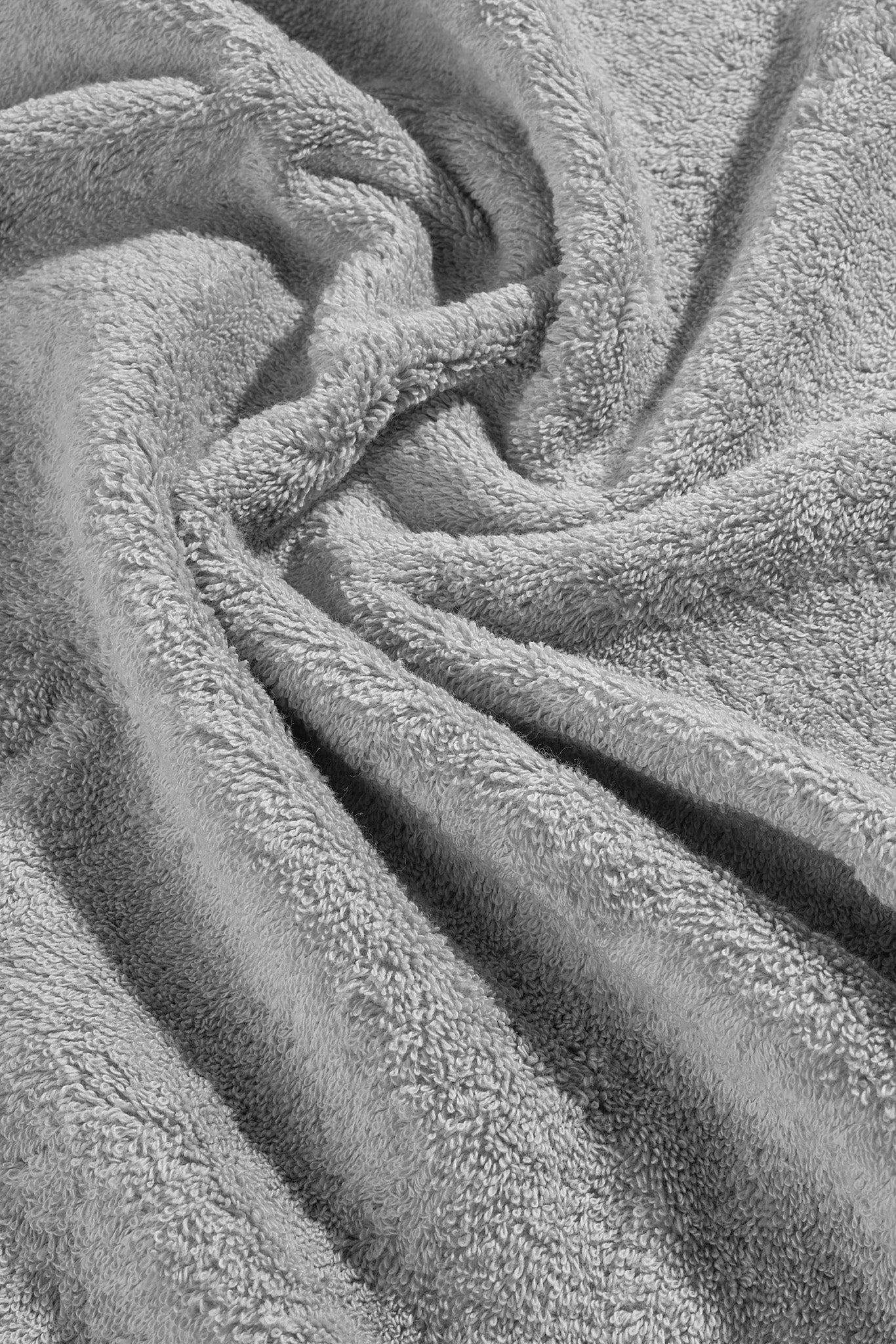 Grey Plain Towel
