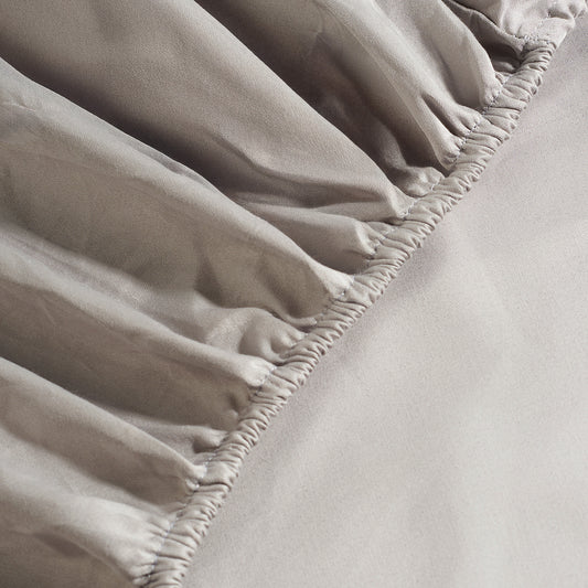 Sand Plain Fitted Sheet 300 TC