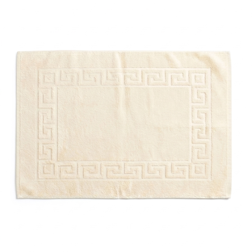 Off White Bath Mat